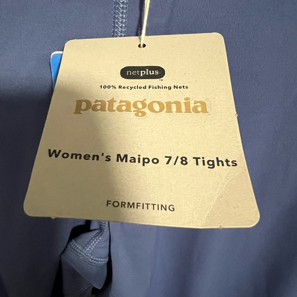NWT- Patagonia women’s Maipo 7/8 athletic leggings. Size XXL - Picture 4 of 6